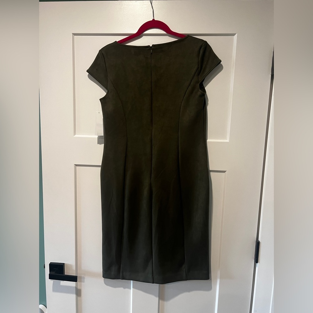 Shelby & Palmer Olive Green Dress - Picture 2 of 4
